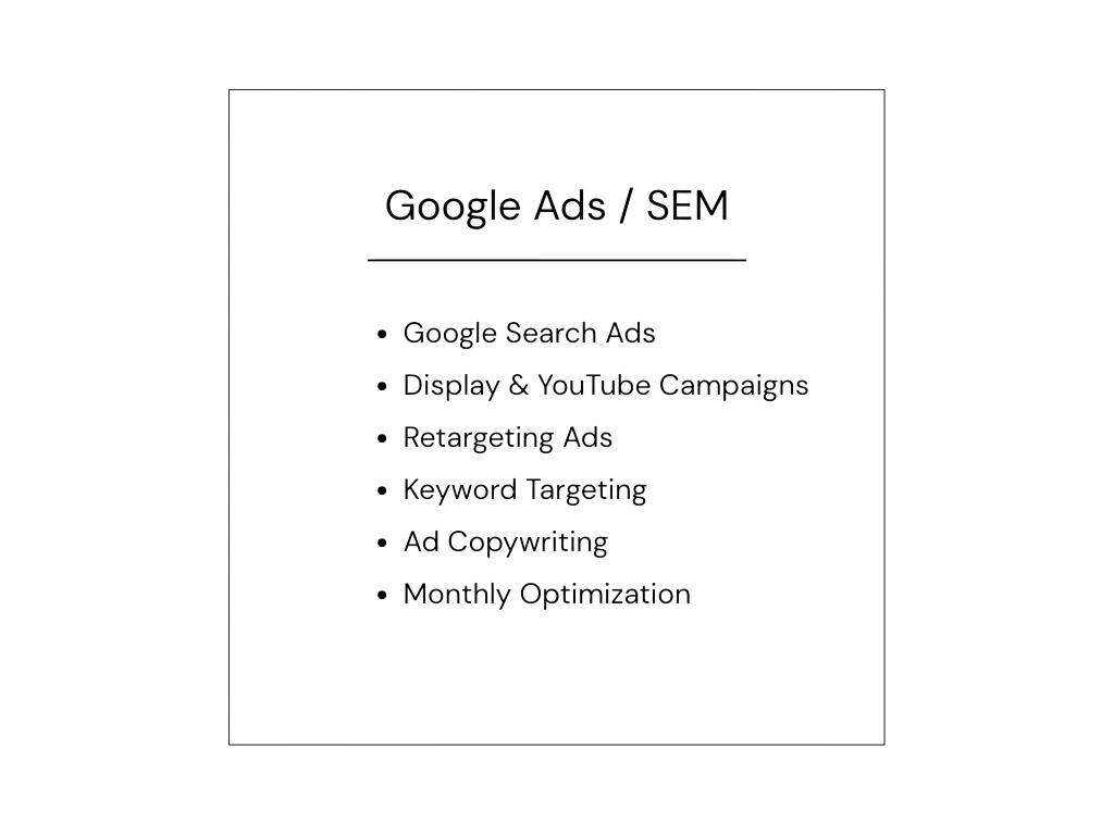 image of sem skill of freelance digital marketing consultant in abudhabi